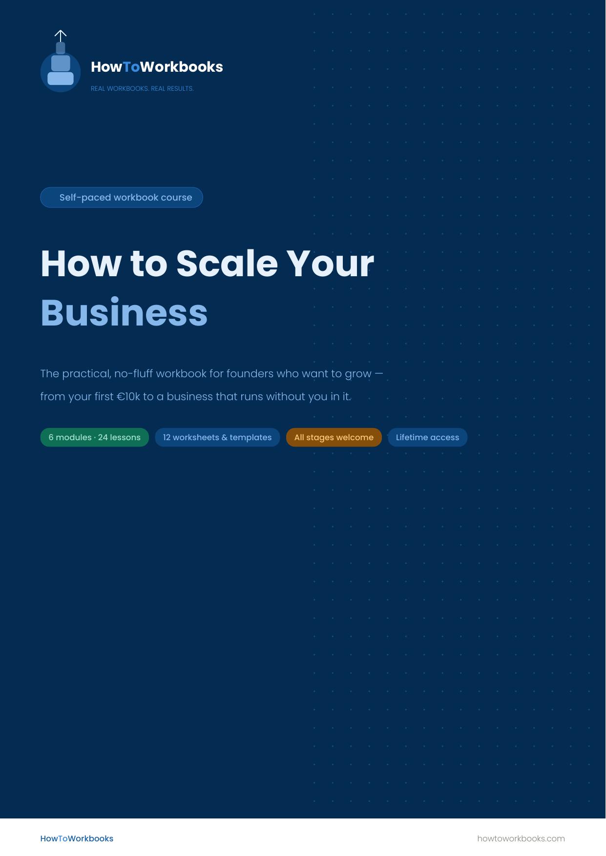 How to Scale Your Business — workbook cover
